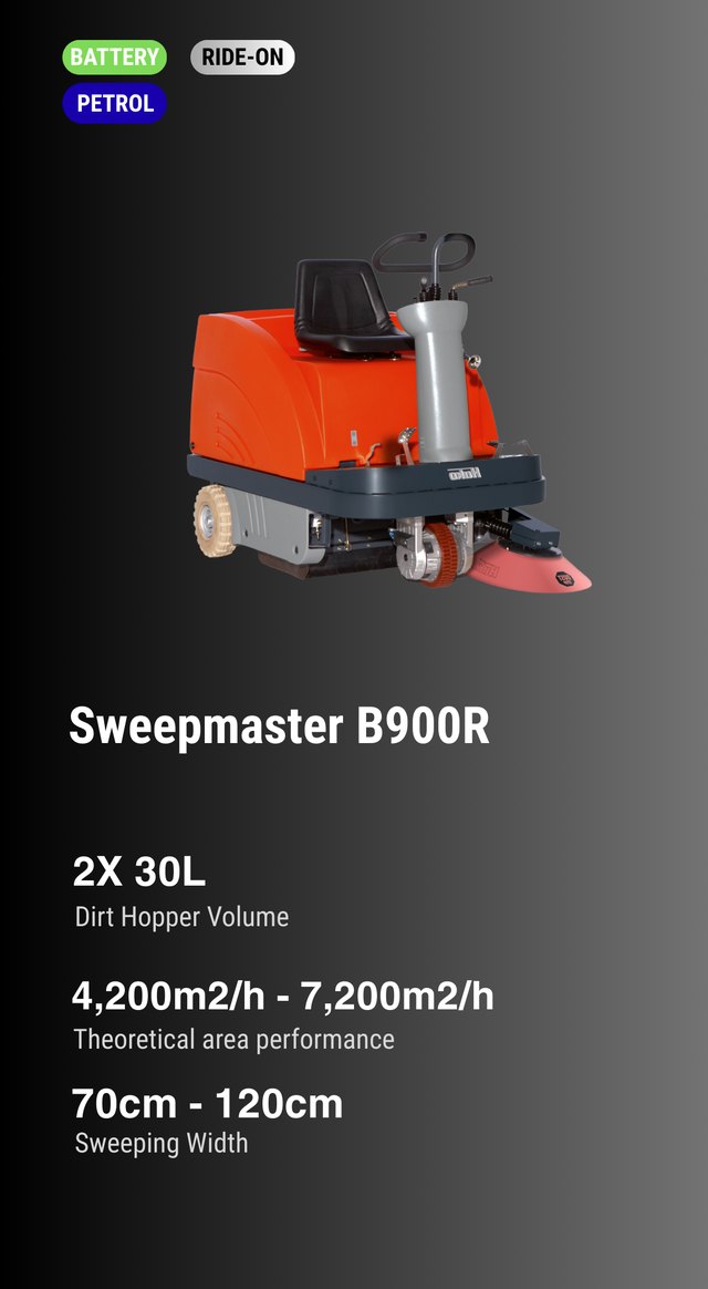 Hako Sweepmaster B900 R